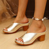 Lianna | Elegante orthopädische Sandalen mit Blockabsatz