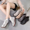 Cyra | Retro-Schuhe mit Lochmustern