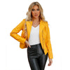 Clarisa | Gewaschene Lammfell-Lederjacke