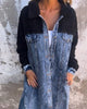 Varisa | Jeansjacke mit Knopfleiste und Revers