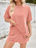 Darla | entspannendes Loungewear-Set aus weichem Rippstoff