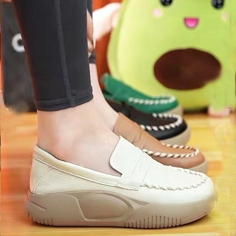 Siena | Bequeme Leder-Korrekturslipper
