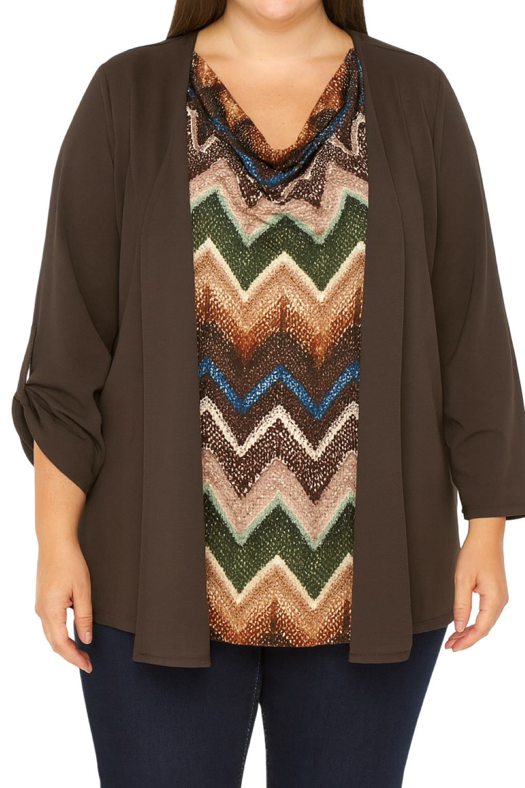 Tesse | Twin-Set mit Muster