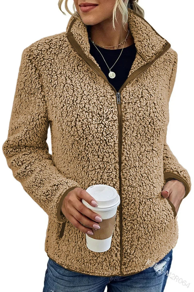 Cassey | Elegante Fleecejacke
