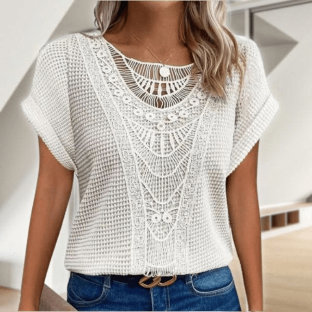 Louisa | elegante Ibiza-Bluse für Damen