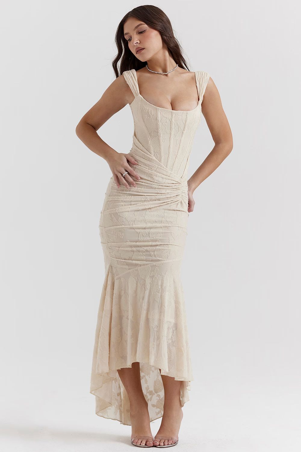 Selina | Zauberhaftes Kleid mit floraler Eleganz
