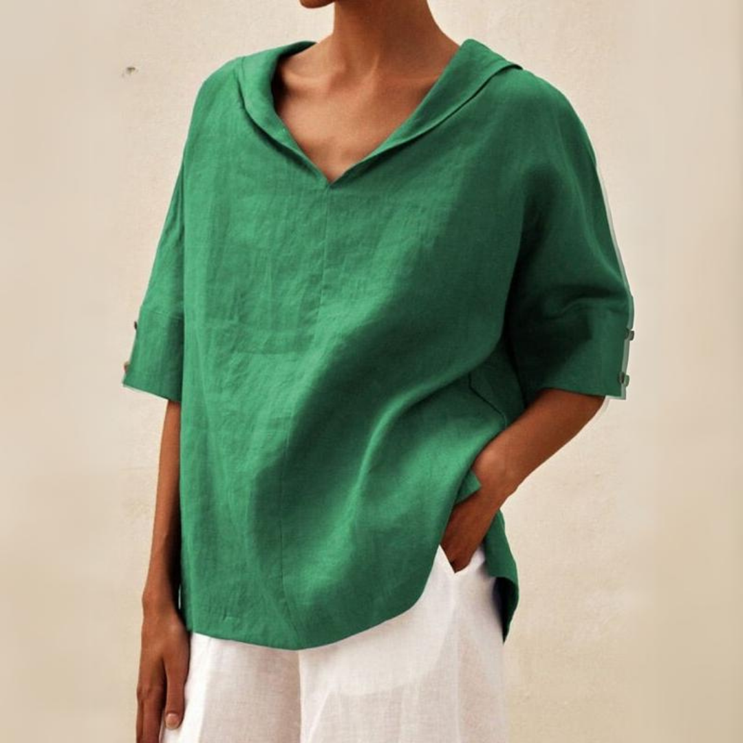 Khiara | Stilvolle VV-Bluse für Damen