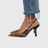 Alayna | Damen-Schuhe, spitz & mit Leopardenmuster