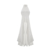Reya | feminines langes Kleid mit Neckholder-Ausschnitt