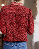 Jonah | Leopardenmuster Bluse
