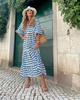 Ellaine | Romantisches Bohème-Kleid in Maxilänge