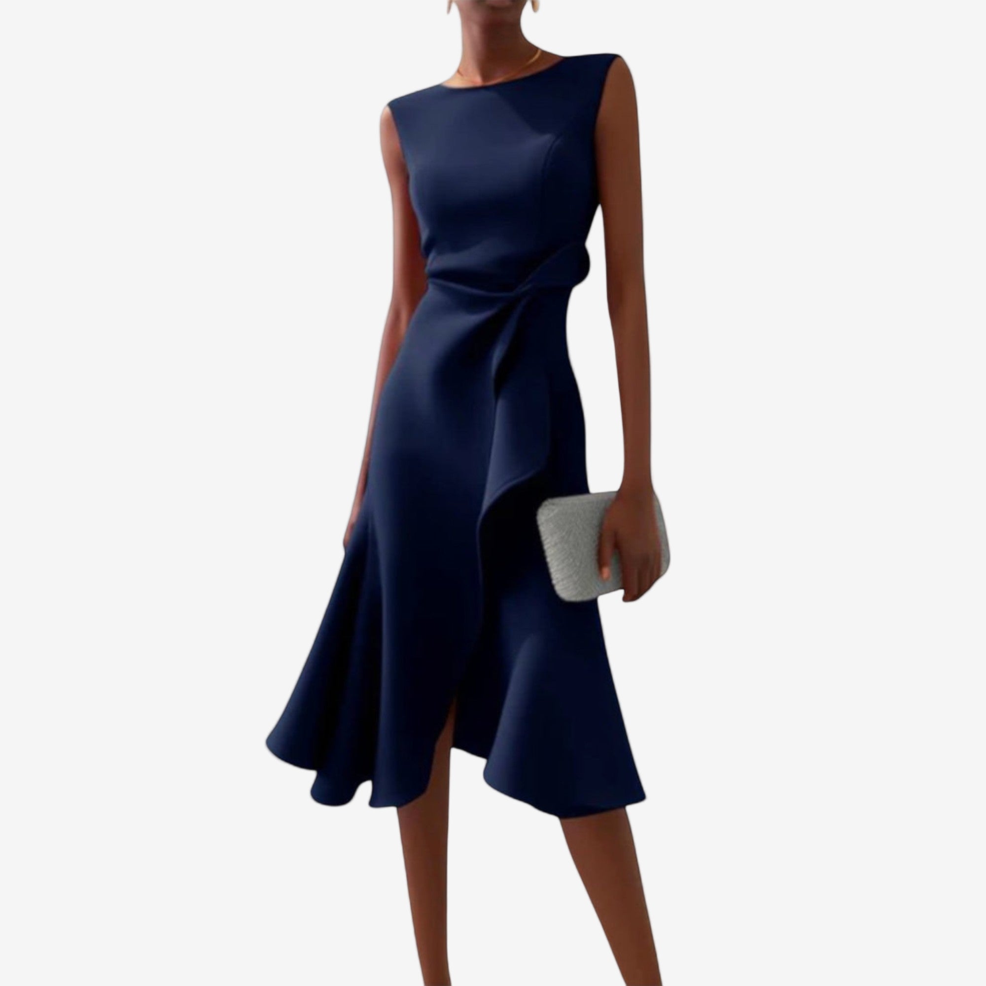 Jakarine | Asymmetrisches Midikleid