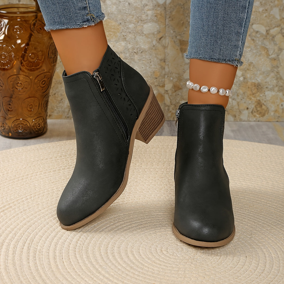 Helena | Damen-Stiefeletten aus Leder, orthopädisch & komfortabel