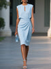 Nora | modisches Midikleid, figurbetonte Passform.