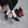 Lydia | klassische Damenschuhe aus weichem Leder mit Stickerei.