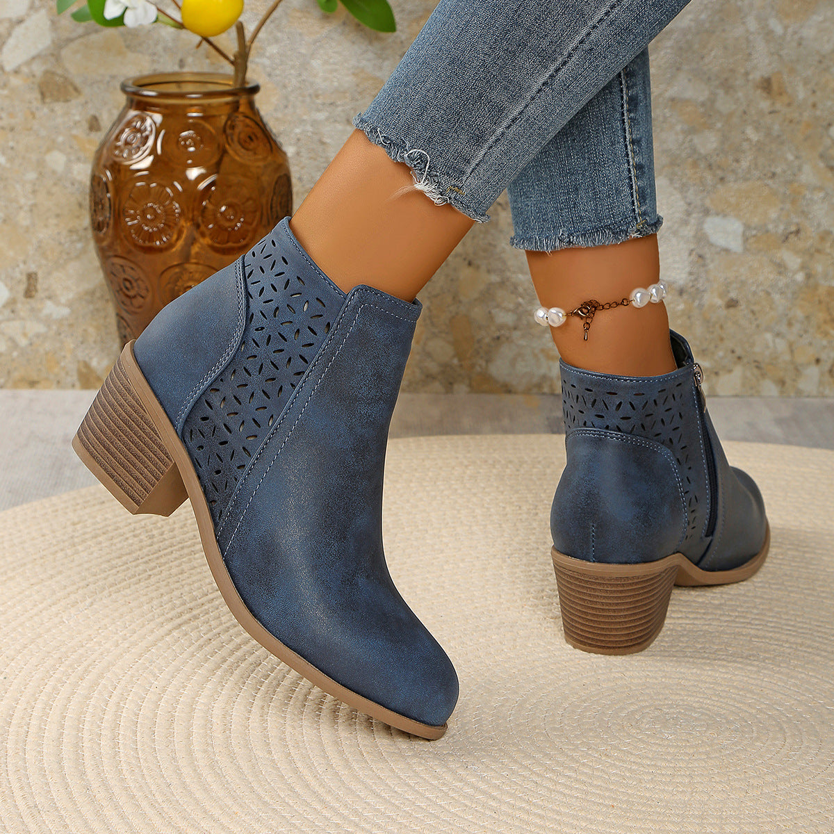 Helena | Damen-Stiefeletten aus Leder, orthopädisch & komfortabel