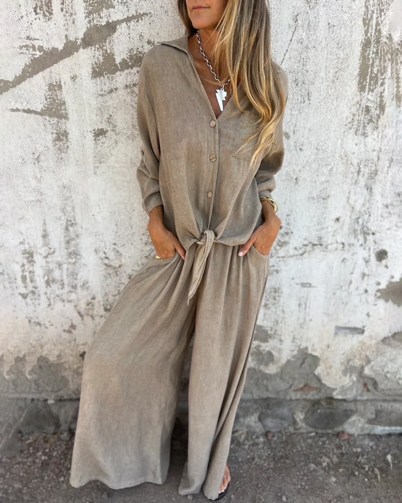 Clara | bequemes Freizeit-Set im Zweiteiler-Stil