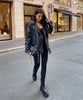 Nina | Klassische Lederjacke für Damen, edel & vielseitig