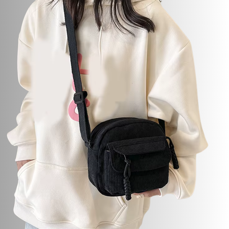 Sofie | Kompakte Cord-Tasche mit elegantem Design