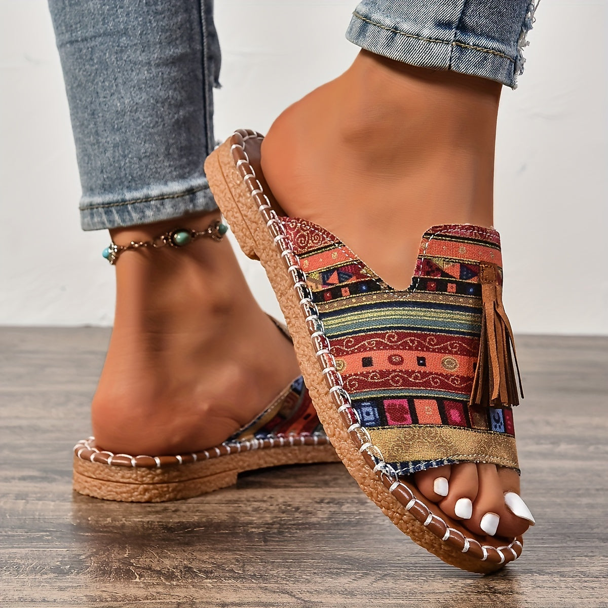 Adriana | Bequeme orthopädische flache Sandalen für Damen