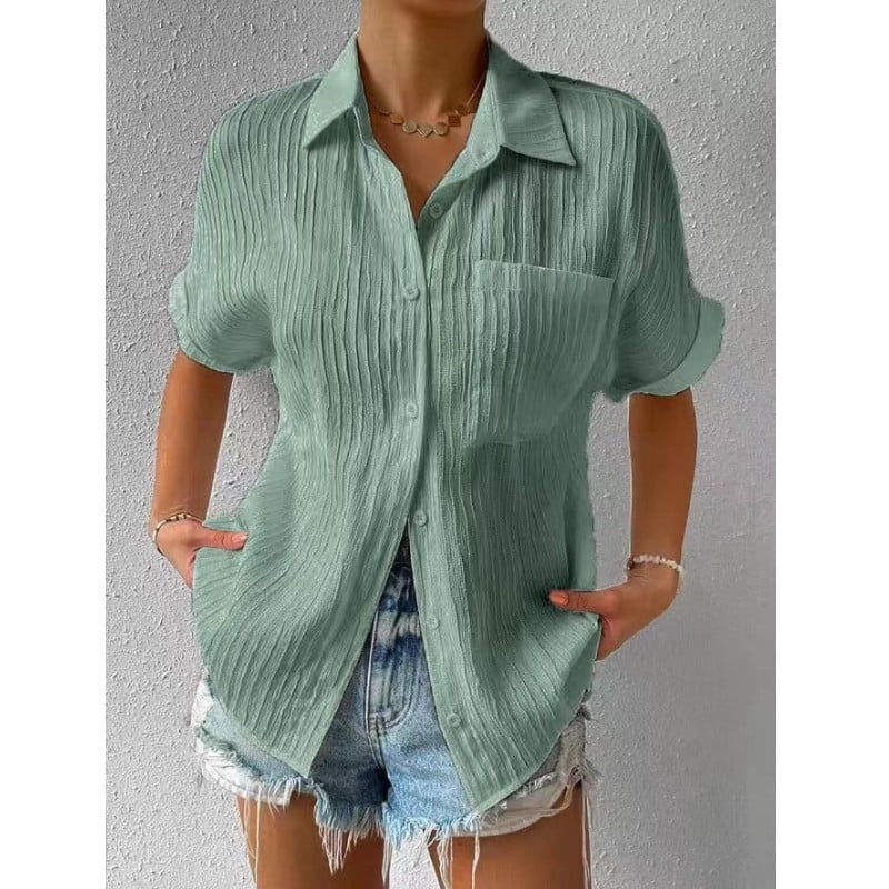 Bronya | Stylisches Shirt mit zarten Spitzeneinsätzen