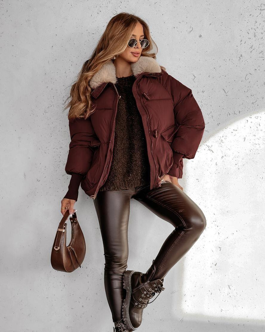 Elsa | Kurze Daunenjacke