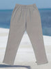 Renzo | Elastische Leinenhose im Casual-Stil
