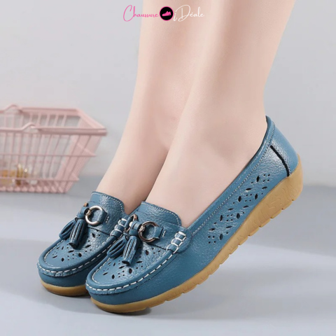 Margie | Atmungsaktive Slip-On Mokassins
