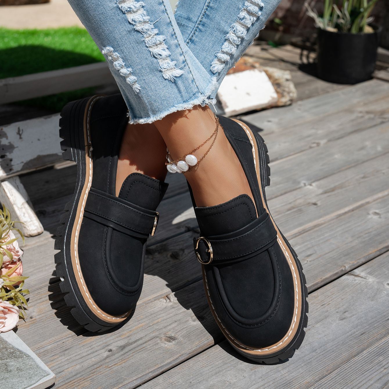 Elsie | Damen-Slipper im komfortablen Retro-Brit-Design