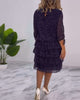 ❤️【S-5XL】2024 nowa elegancka sukienka jesienna