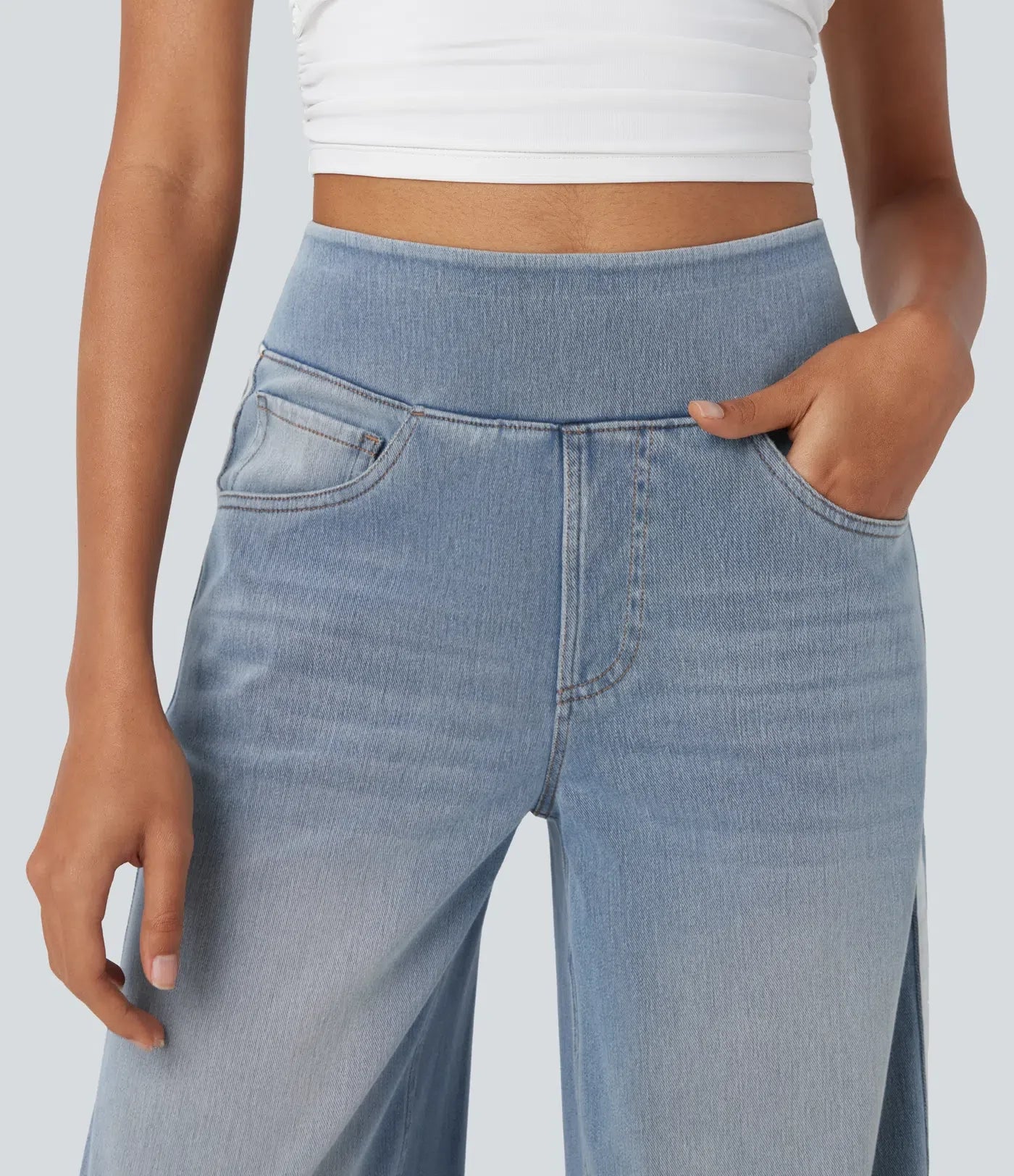 Annlyn | Bequeme Hose mit Taschen