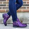 Lornia | Damenstiefel mit doppeltem Reißverschluss