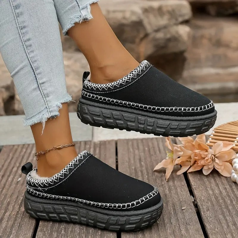 Yalla | Warme Schneestiefel mit dicker Sohle