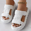 Vanessa | Bequeme einfarbige Sandalen für Damen
