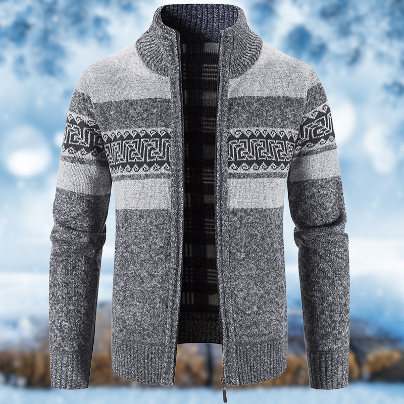 Aiden™ | Warmer Stehkragen-Pullover