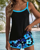 Laluna | Bequemer geblümter Tankini Combo