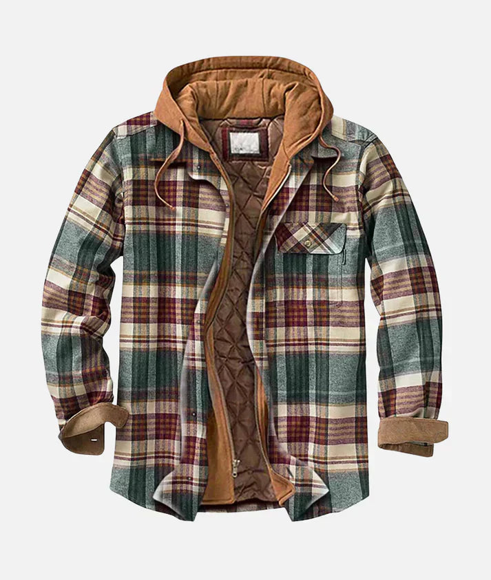 Duncan | Karierte Patchworkjacke