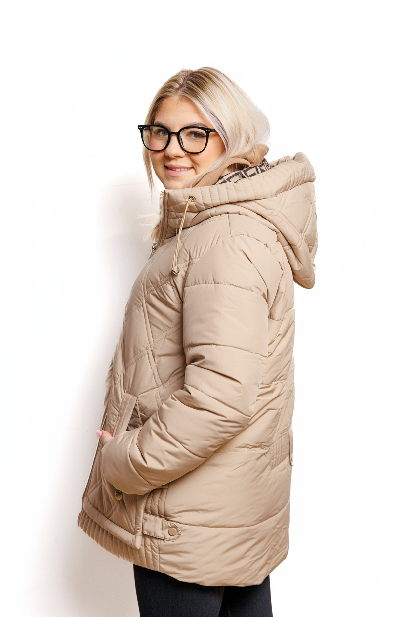 Jyca | Leichte und stilvolle Winterjacke in Übergröße