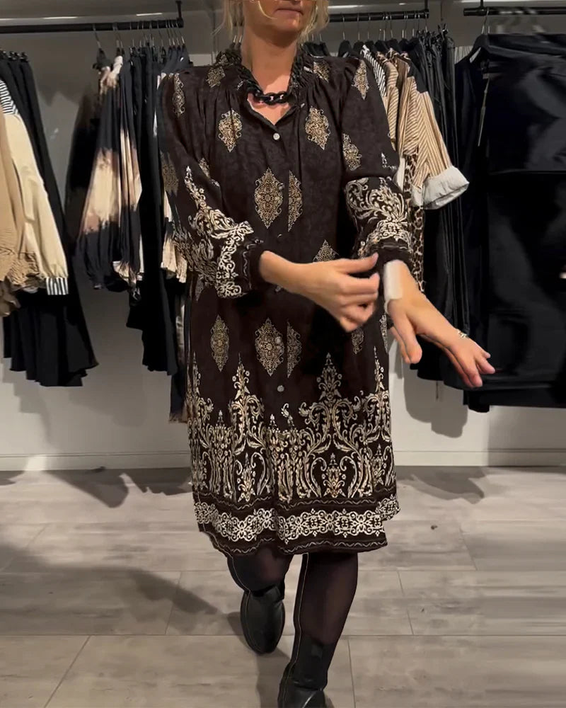 Georgina | Elegante Hemdblusenkleid