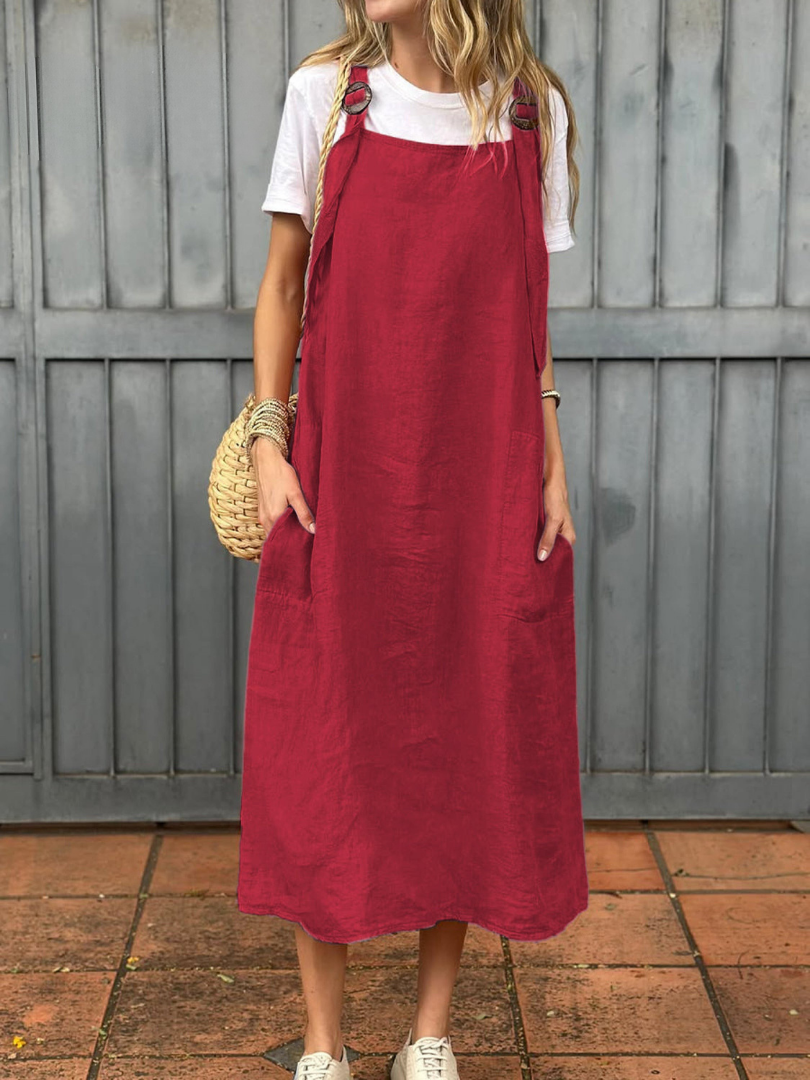 Lina | lässiges Damen-Outfit aus natürlichem Leinen und Baumwolle.