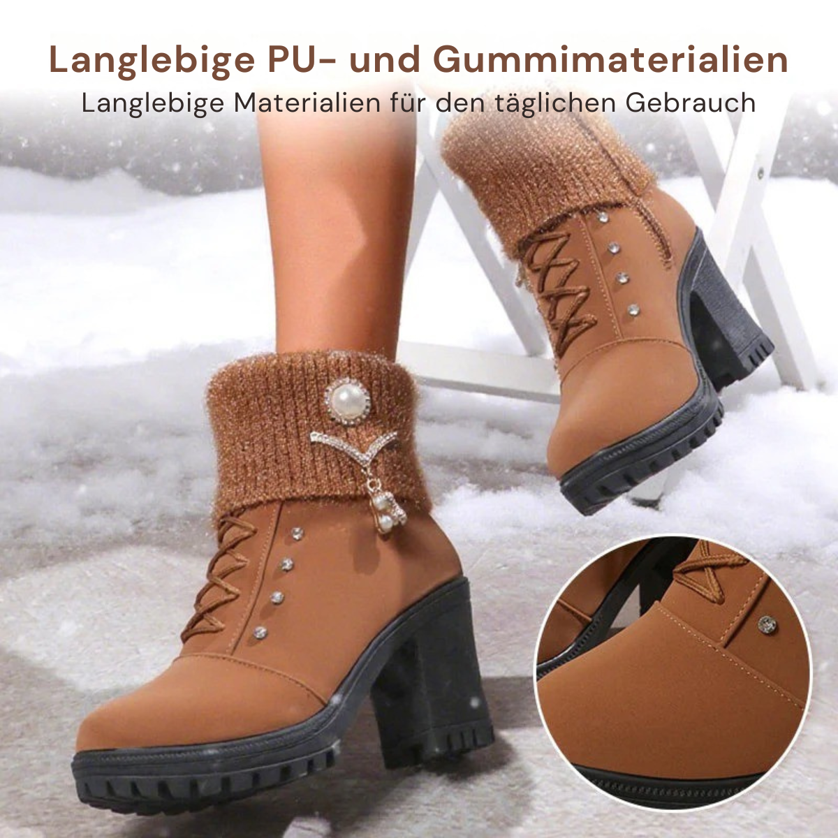 Lienna | Damenstiefel mit Blockabsatz