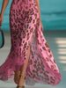 Lony | Halterneck-Maxikleid mit Leopardenmuster