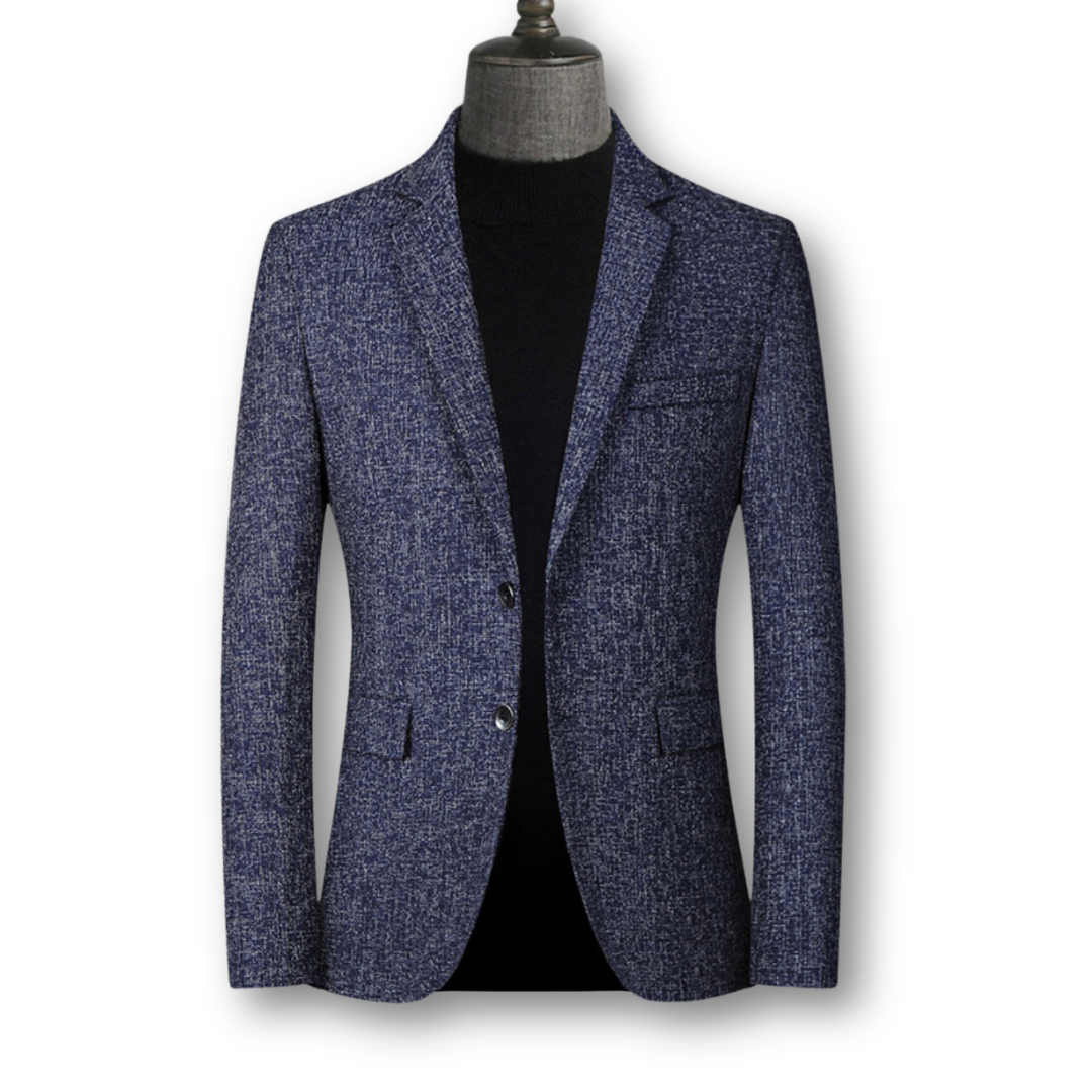 Domiko | Eleganter Tartan-Blazer
