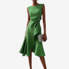 Jakarine | Asymmetrisches Midikleid