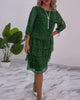 ❤️【S-5XL】2024 nowa elegancka sukienka jesienna