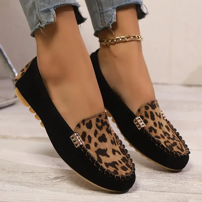 Lilah™ | Bequeme Damen-Slipper mit wildem Leopardenprint