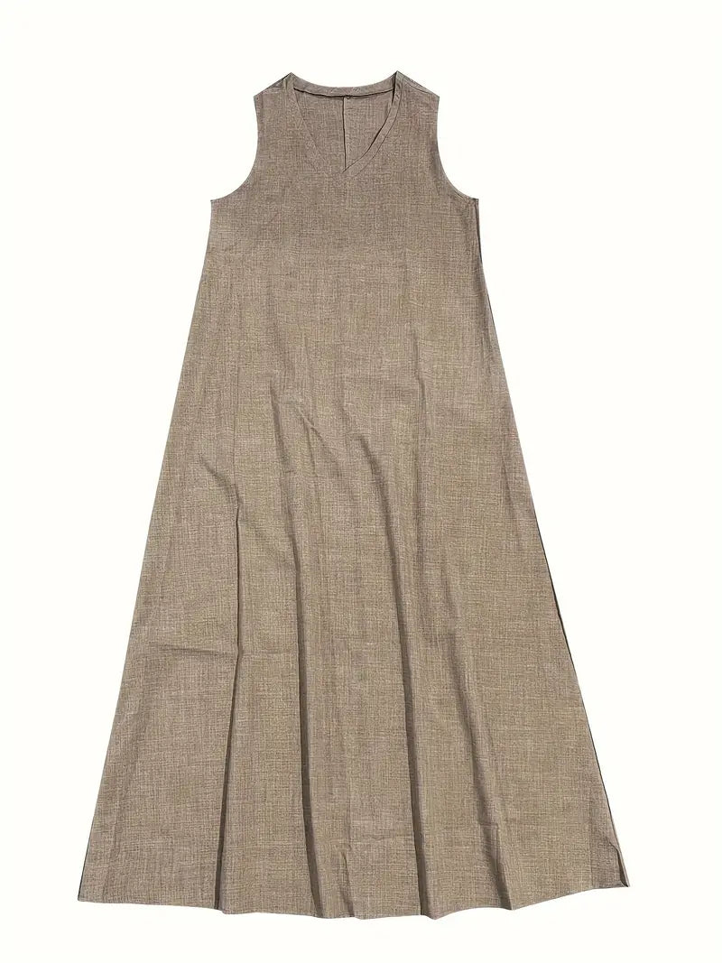 Guan | Lässiges Maxikleid aus Leinen