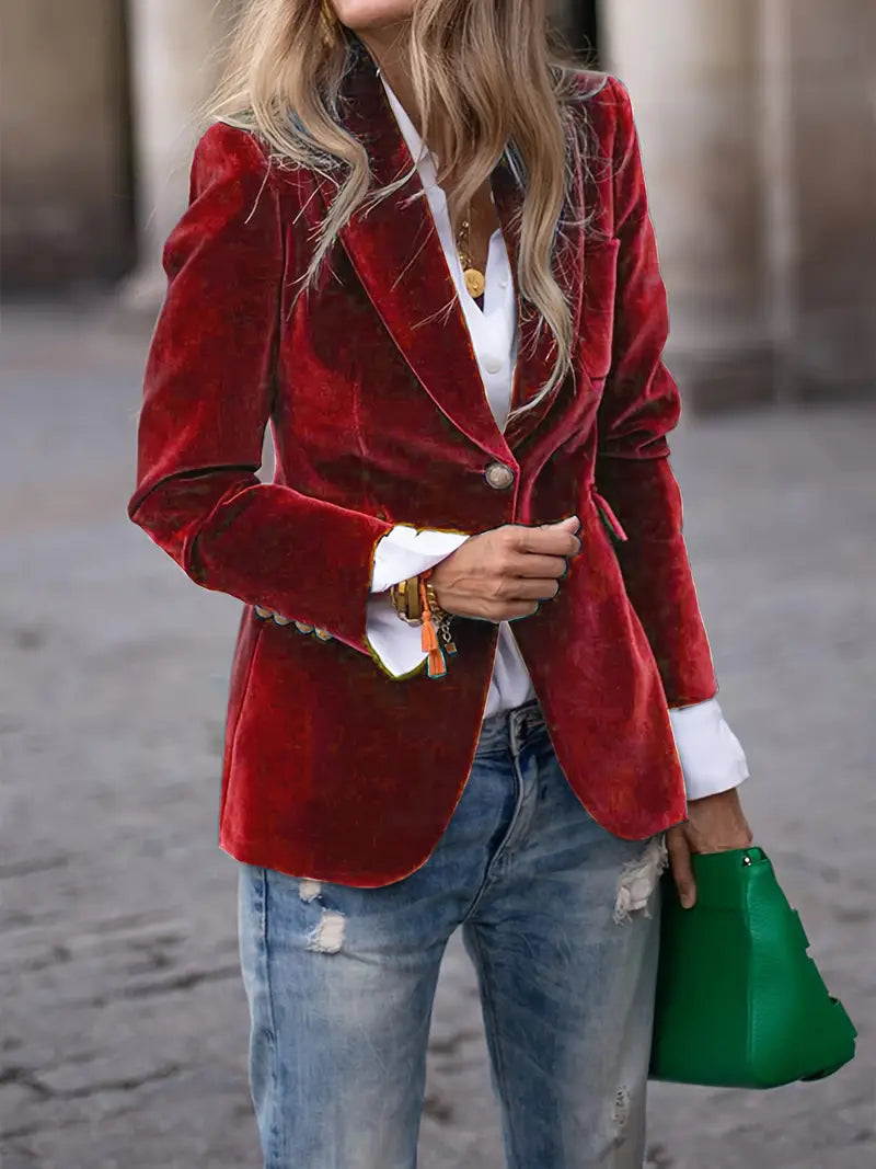 Juley | Elegante Samtjacke
