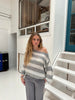 Hannah | Gestreifter Pullover