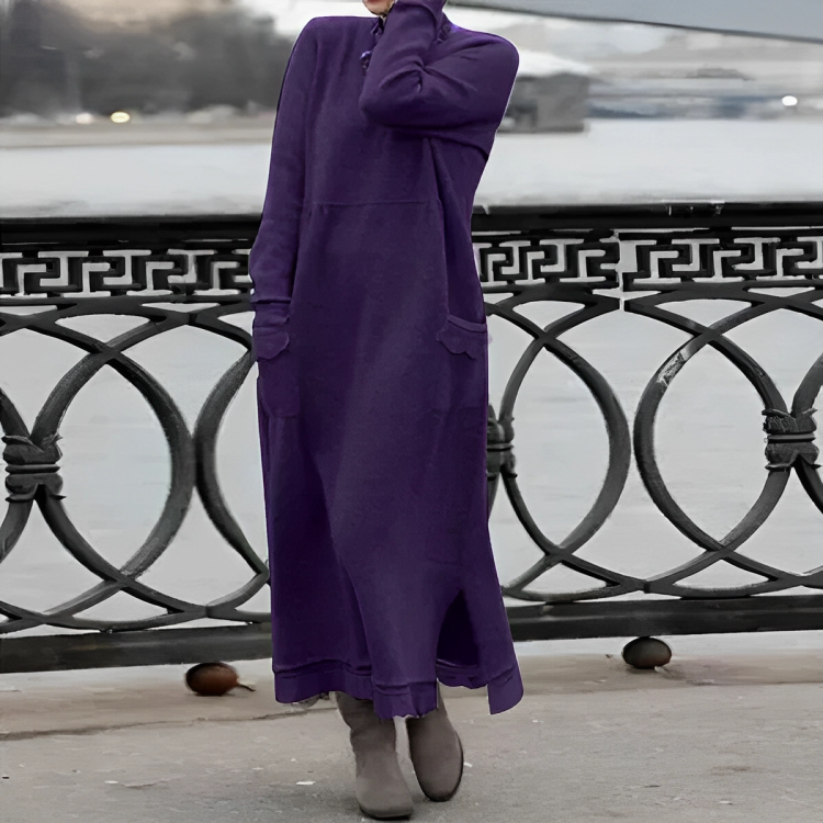 Grettha | Bequemes Winterkleid